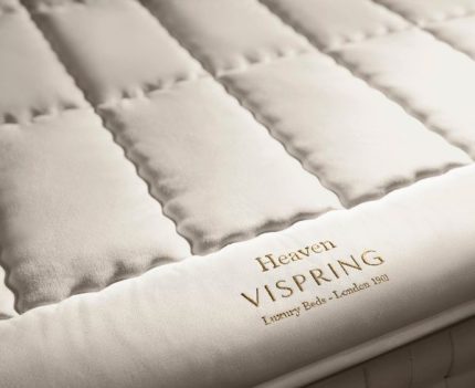 Vispring Heaven Emperor Mattress Topper close up