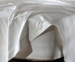White 1000 Thread Count Supima Cotton Emperor Flat Sheet