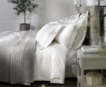 White 600TC Egyptian Cotton Emperor size Duvet Cover