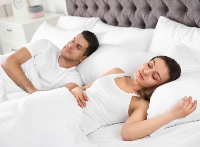 sleeping on emperor size bed and mattress