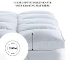 Lancashire Bedding Premium Extra Plump Deep Duck Feather Mattress Topper