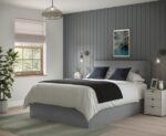 Kennedy Ottoman Upholstered Bed Frame in grey