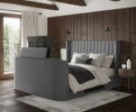 Saros Ottoman TV Bed Frame With Surround Sound